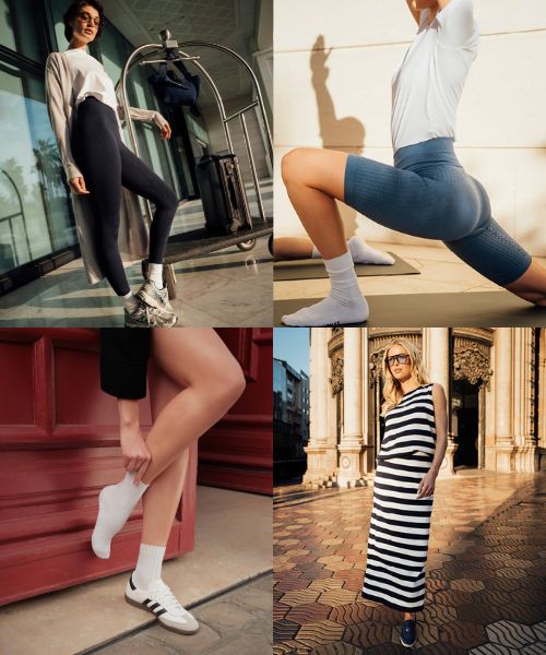 Casual Looks für Damen Vier Casual Looks für Damen