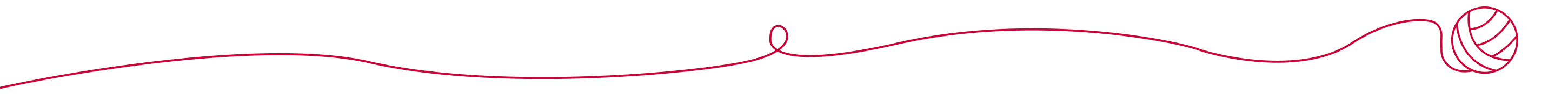 Illustration einer roten Garnrolle