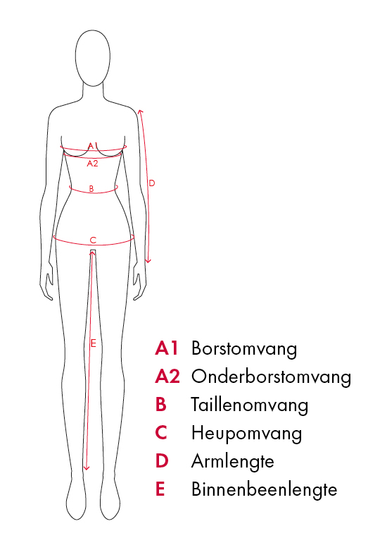 FALKE Bodywear Dames Meetpunten