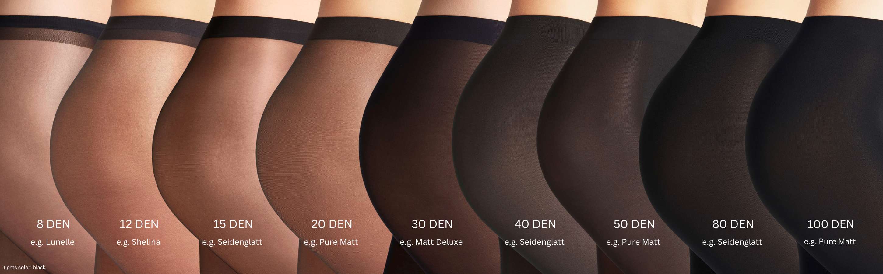 Denier Hosiery Guide