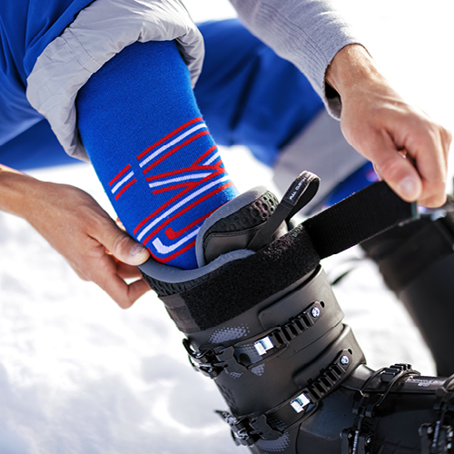The innovative FALKE ergonomic sport system ski socks FALKE